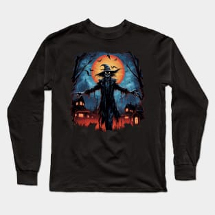 Halloween Scarecrow Long Sleeve T-Shirt